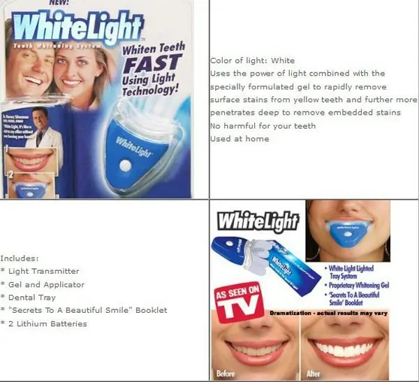 Wholesale Dental White light teeth whitener Teeth Whitening System