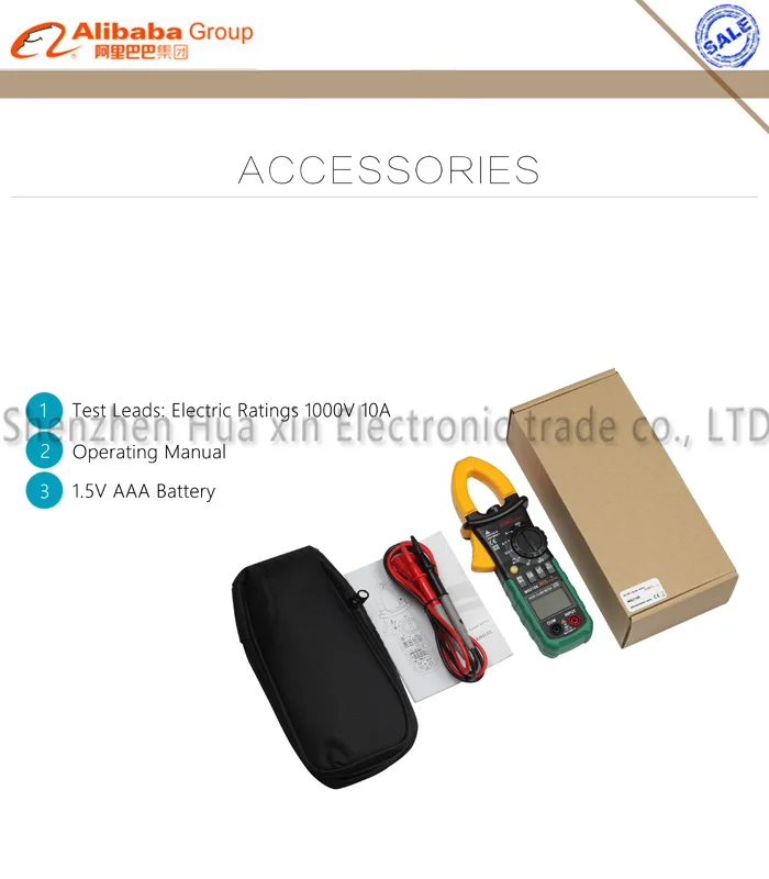 

Aimo meter Digital Clamp Meter Backlight Earth Ground Unit Megohmmeter Resistance Earth Tester Multimeter MS2108