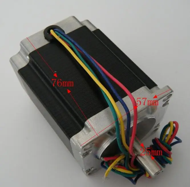 NEMA23 57BYGH311-01 CNC Router 1.8 Degree 2 Phase Hybrid Stepper