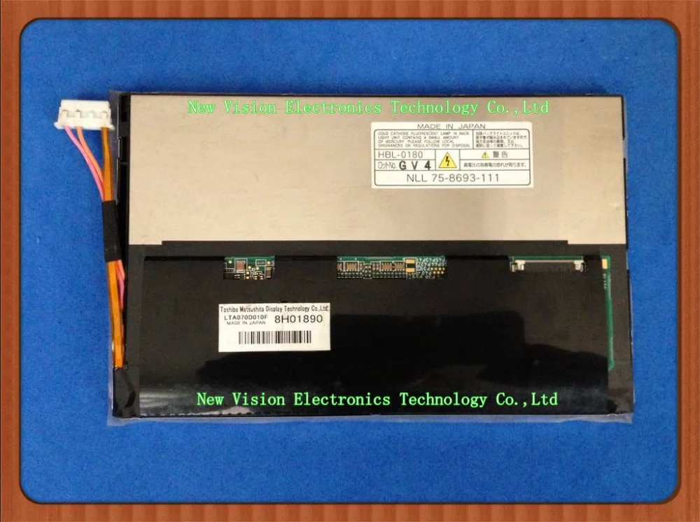 

Original LTA070D010F LCD Display for 7 inch Car Navigation Replacement LCD Screen Module