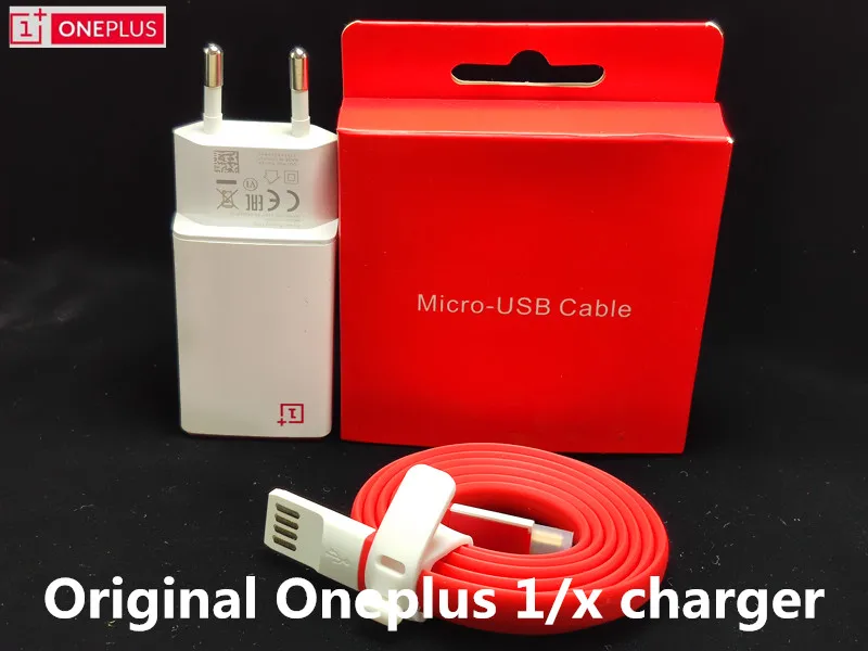 

Original Oneplus one Charger Oneplus 1/X Micro USB chargers cable 5V 2A EU fast Charging Adapter for oneplus 1/X