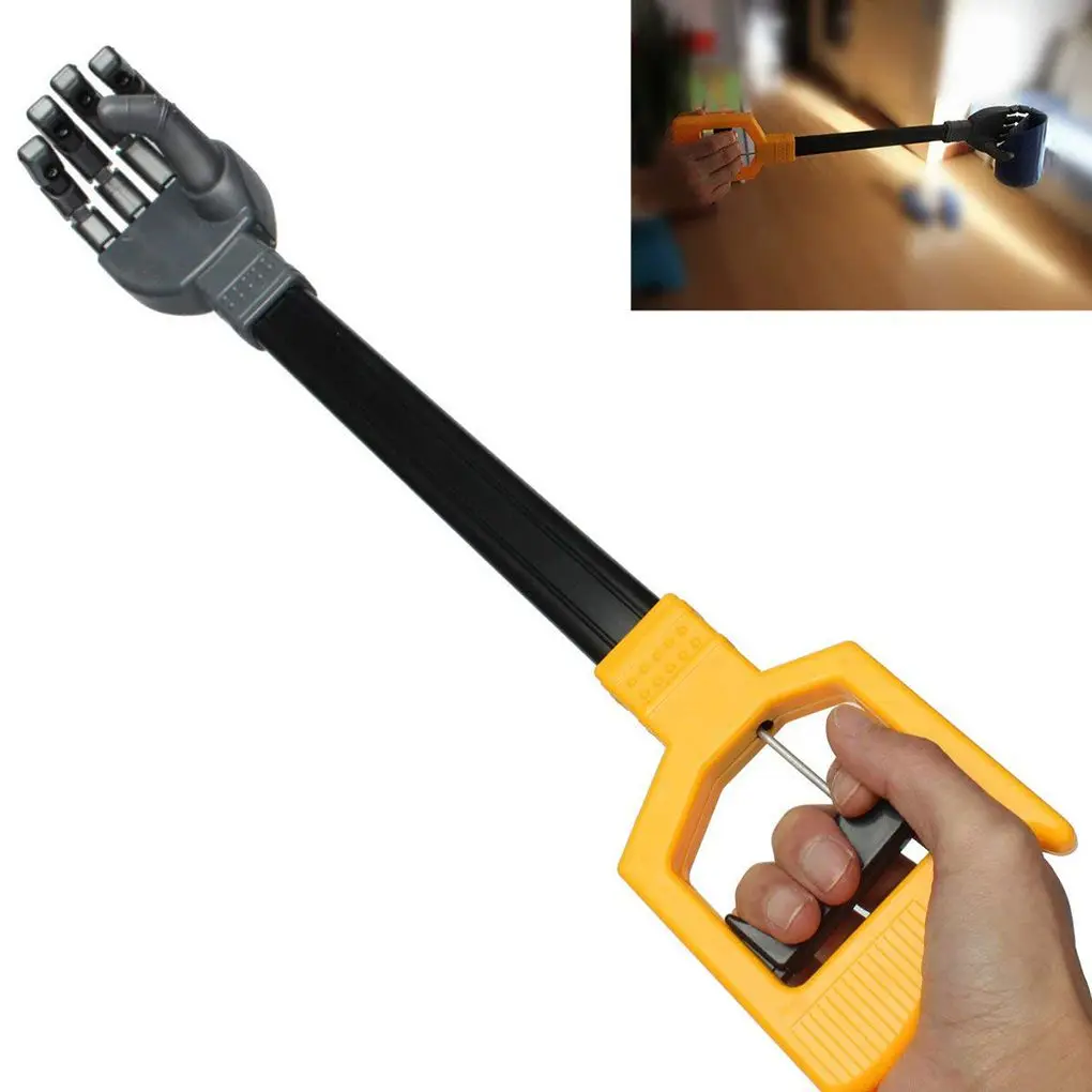 

High Quality Plastic Robot Claw Hand Grabber Grabbing Stick Kid Boy Toy Move And Grab Things DIY Robot Move And Grab Things