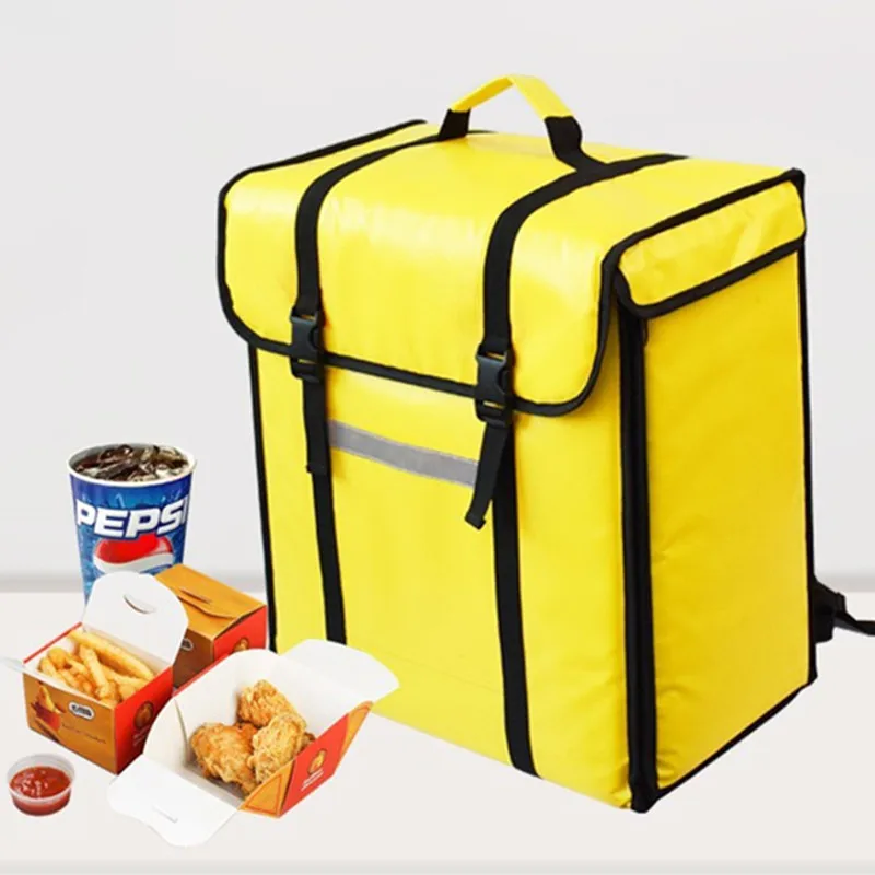 Mochila profesional de 38L para llevar, paquete de entrega aislante, bolsa  de pizza para llevar, caja refrigerada de comida, Maleta impermeable|Bolsas  para comida| - AliExpress