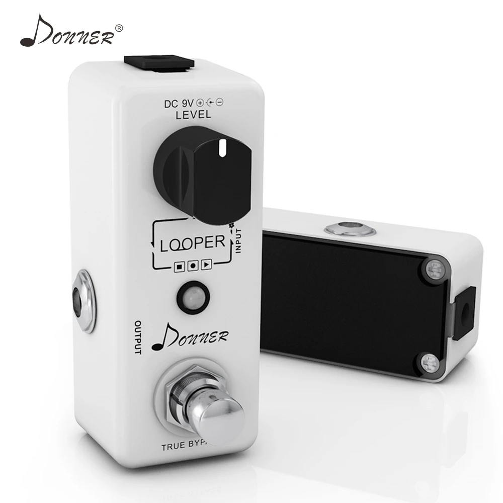 marxismo Dificil presentar Donner Looper Pedal Mini Loop grabación guitarra efecto Pedal 10 minutos  tiempo de bucle True Bypass parte de guitarra eléctrica Accesorios|Partes y  accesorios de guitarras| - AliExpress