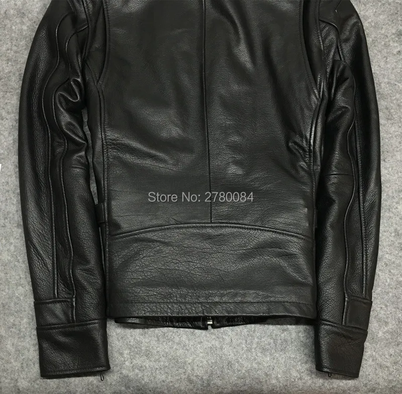 Куртка мужская короткая из натуральной кожи в стиле панк|jacket fashion|jackets for menjackets men