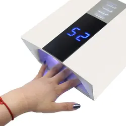 48 Вт/60 Вт Регулируемый Мощность UV/светодиодный светильник ногтя фен светодиодный лампы для ногтей барабан лампы для гель лак для ногтей