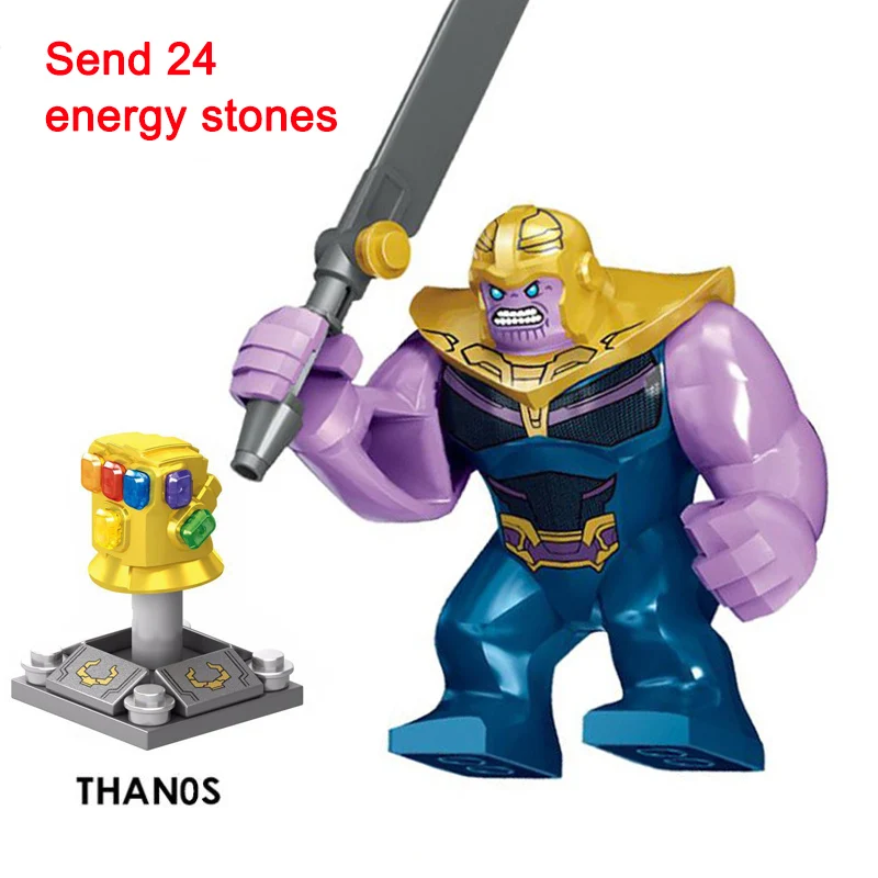 

Legoed Marvel's DC Avengers 3 Thanos Building Blocks New Infinity War Iron Man Block Compatible with SuperHero Bricks kid Toy