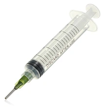 50Pcs Useful SMT SMD PCB Solder Paste Adhesive Glue Liquid Dispenser+Dispensing Needle Wholesale Useful New Hot sale High Qualit