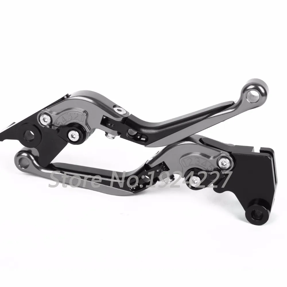 Titanium 5D Rhombus Brake Clutch Levers For Bandit 1250//S 2007-2010