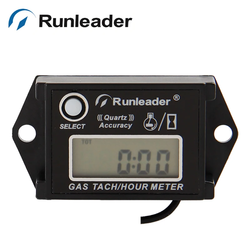 

Waterproof hour meter tachometer for engine care motorcycle motocross jet ski ATV mower boat marine dirt quad bike pit bike