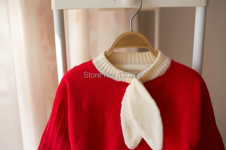 Свитер для девочек; коллекция года; зимний детский толстый вельветовый свитер для девочек; пальто с бантом для колледжа; теплые свитера для малышей