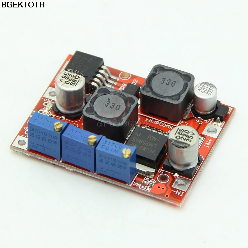 Повышающий понижающий напряжение LM2577S LM2596S DC-DC понижающий модуль преобразователя питания