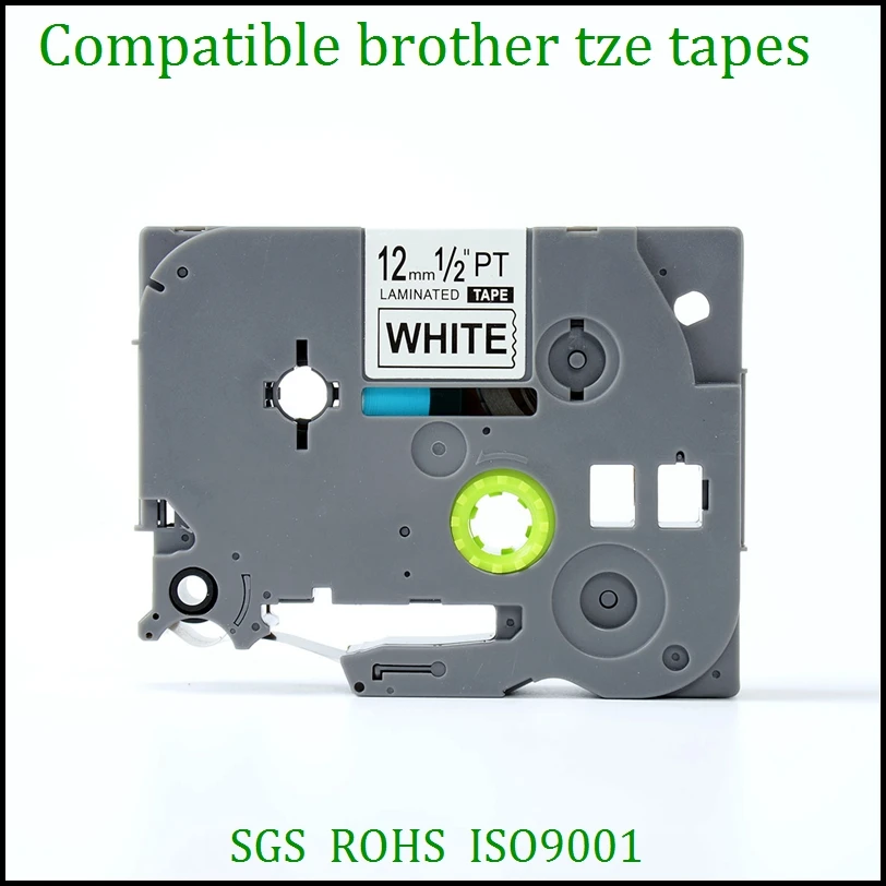 

Free shipping 5 pcs/lot compatible brother tz cassette ribbons tz 12mm laminated tape tze231 tz231 tz2-231