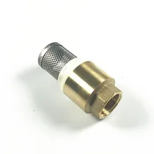 Латунный одноходовой обратный клапан обратный с фильтром фильтр 1/" BSPT с внутренней резьбой