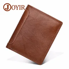 JOYIR Wallets Men Vintage Genuine Leather Wallets Short Coin Purse Wallet Brand Gift For Men Card Holder RFID Male Purse 2023 JOYIR Wallets Men Vintage Genuine Leather Wallets Short Coin Purse Wallet Brand Gift For Men Card Holder RFID Male Purse 2023