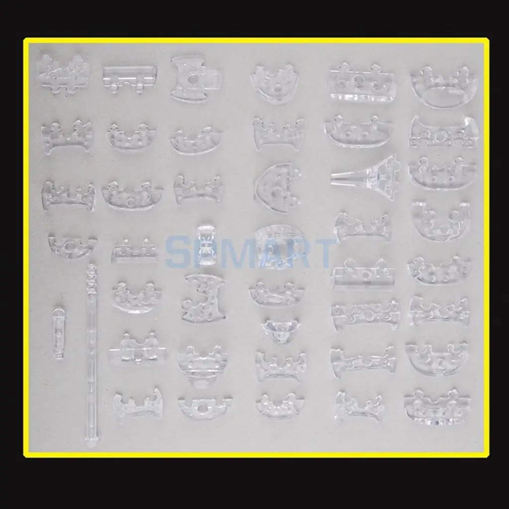 DIY 3D Crystal Puzzles Jigsaw Puzzles Tower/ Dolphin/ High Heel Shoes Model