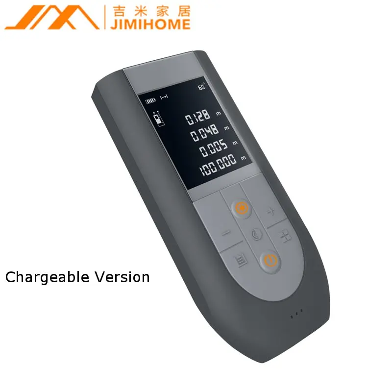 

JIMI JM-G253 Laser Rangefinder Laser Distance Meter with Rechargeable Battery 2.0 inch HD Screen 8 Kinds of Measurement
