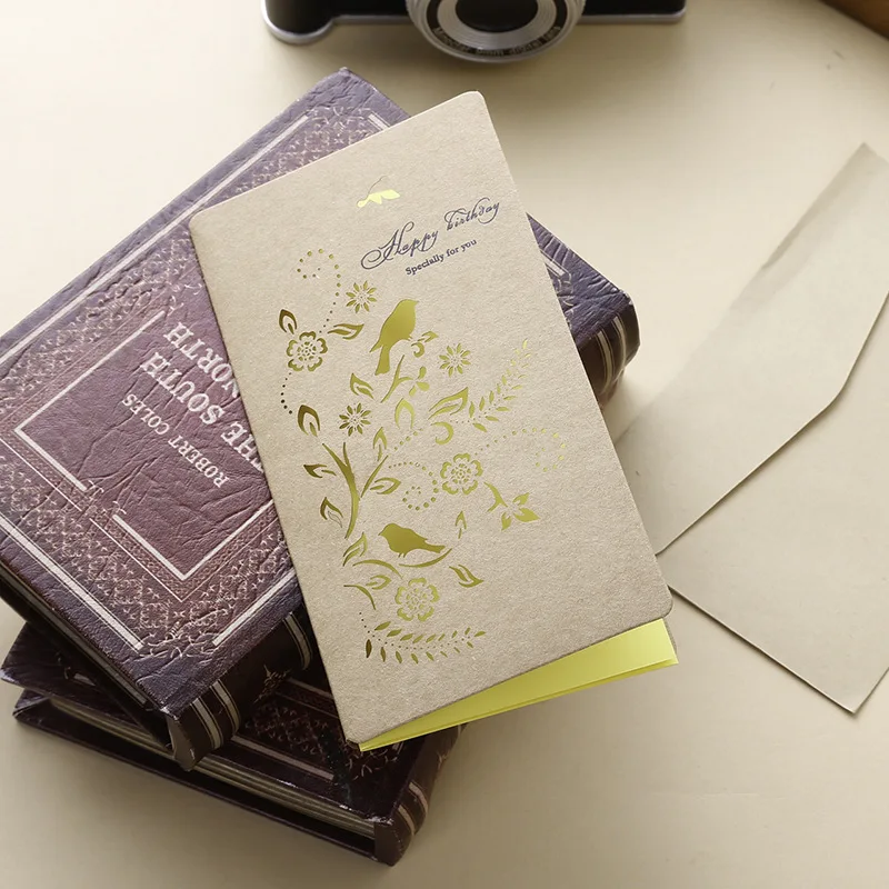 10 шт. поздравительные открытки из крафт бумаги|greeting cards|paper greeting cardmessage card |