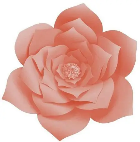 30 см многоцветный сплошной бумага цветочный фон стены гигантские розы цветы вечерние партия Декор красивый цветочный свадебный Декор искусственн - Цвет: 3