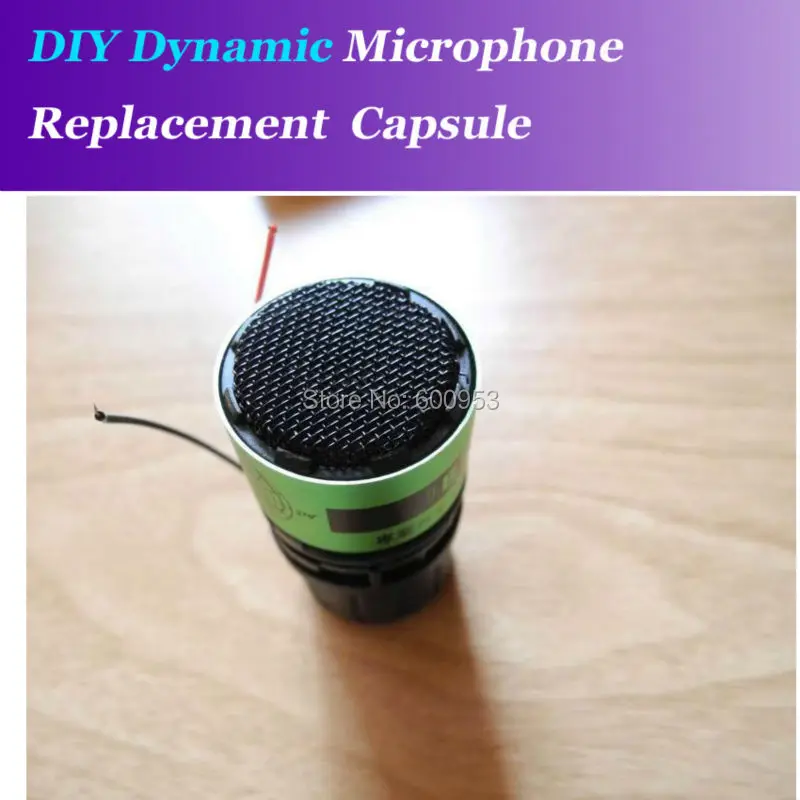 Cartucho de Substituição da Cápsula do Microfone para Sistema de Microfone sem Fio com Fio Micwl Dinâmico T47 Pro - Image 2