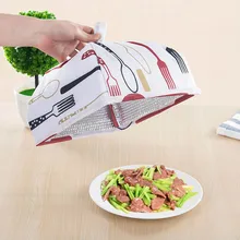 2 размера Полезная алюминиевая фольга пищевая крышка складные продуктовые Чехлы сохраняющие тепло посуда изоляция Кухонные гаджеты аксессуары