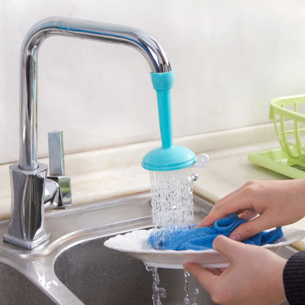 

Kitchen creative water saving kitchen faucet sprayers adjustable tap filter nozzle swivel spout faucet Color Random