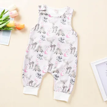 

Newborn Baby Boy Kids Girls Cartoon Infant Summer Rompers Outfits Fashion Clothes Newborn Casual Set Girl Erkek Bebek Tulum
