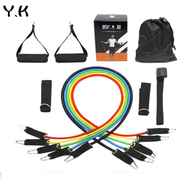 

Y.K Resistance Bands Equipment Strength Hanging Training Strap Fitness Suspension Exercise Pull Rope Straps Training Yoga Belt