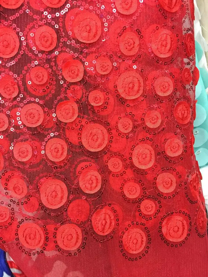 2 слоя ткани в африканском стиле кружева ткани Швейцария шляп материалы rench Швейцарский цветок мигающий новые чехлы для стульев Круглый цветы