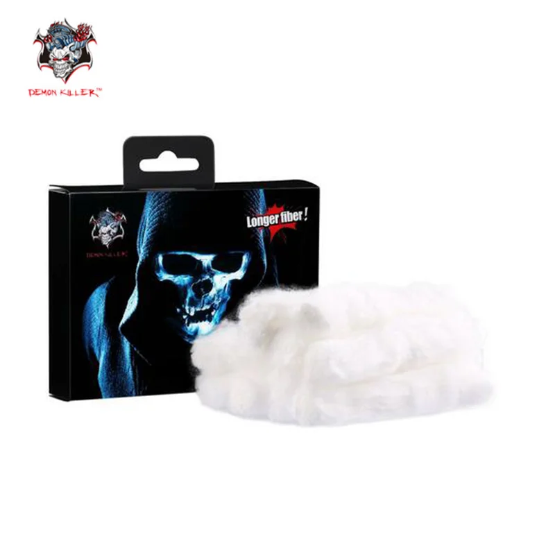 

Original Demon Muscle Cotton 2.0 Electronic Cigarette Organic Cotton Fiber with Prebuilt Premade Coil for RDA RTA RBA Vape Tanks