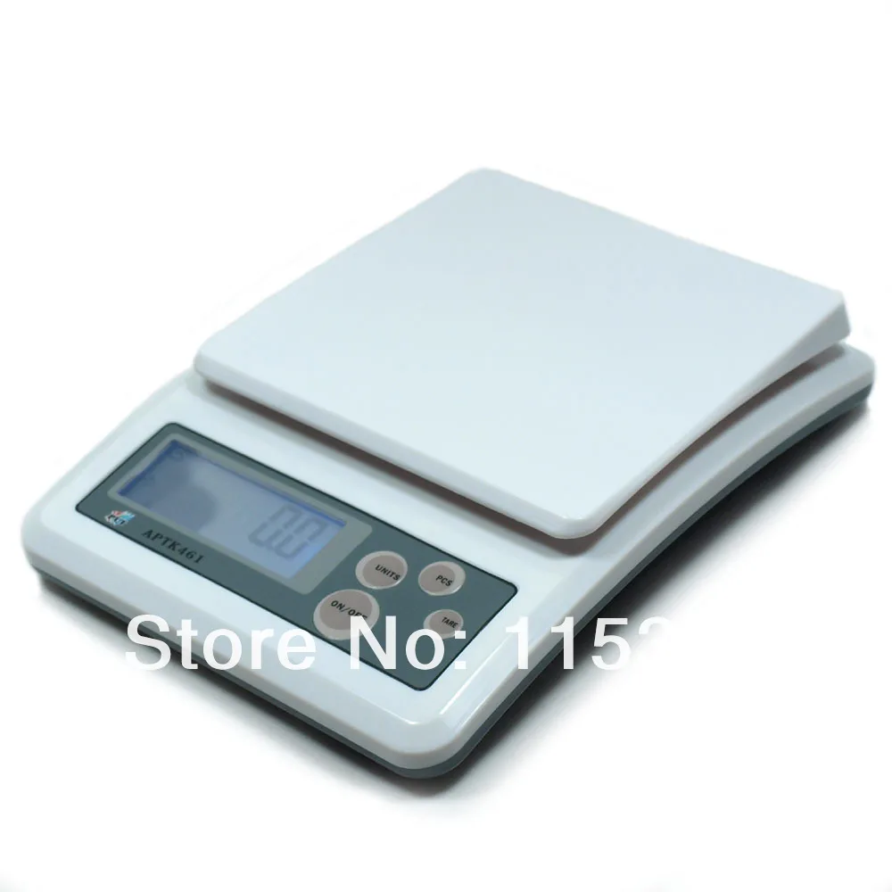 APTK461 подсветка ЖК-дисплей электронные компактные весы Кухонные цифровые весы 1g-6 кг