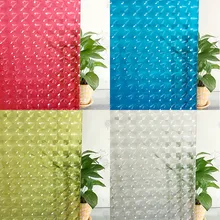 Разноцветная стеклянная оконная пленка для уединенности декоративная самоклеящаяся стеклянная дверь самоклеящаяся пленка для окон домашняя 3D 1,52 м x 5 м