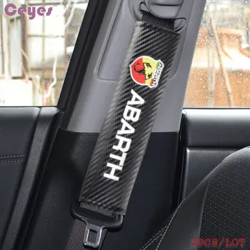 

Ceyes Car Styling Auto Emblems Car Seat Belt Cover Fit For Abarth 500 For Fiat Punto Stilo Ducato Palio Accessories Car-Styling