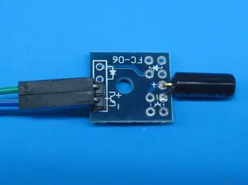 

Free Shipping!!! 5pcs Normally open with a small vibration sensor board / PCB board contains small