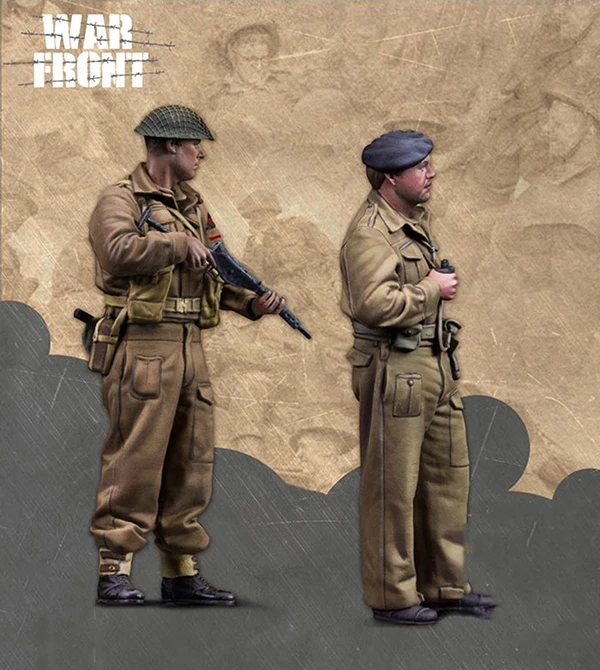 1/35 древние войска включают в себя 2 человека игрушечная модель из смолы