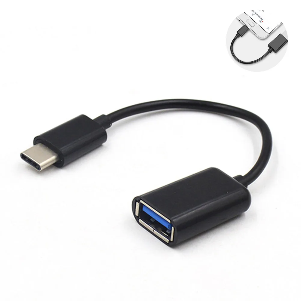 Type-C к USB 3 1 легкий OTG конвертер кабель Портативный Кабель-адаптер | Электроника