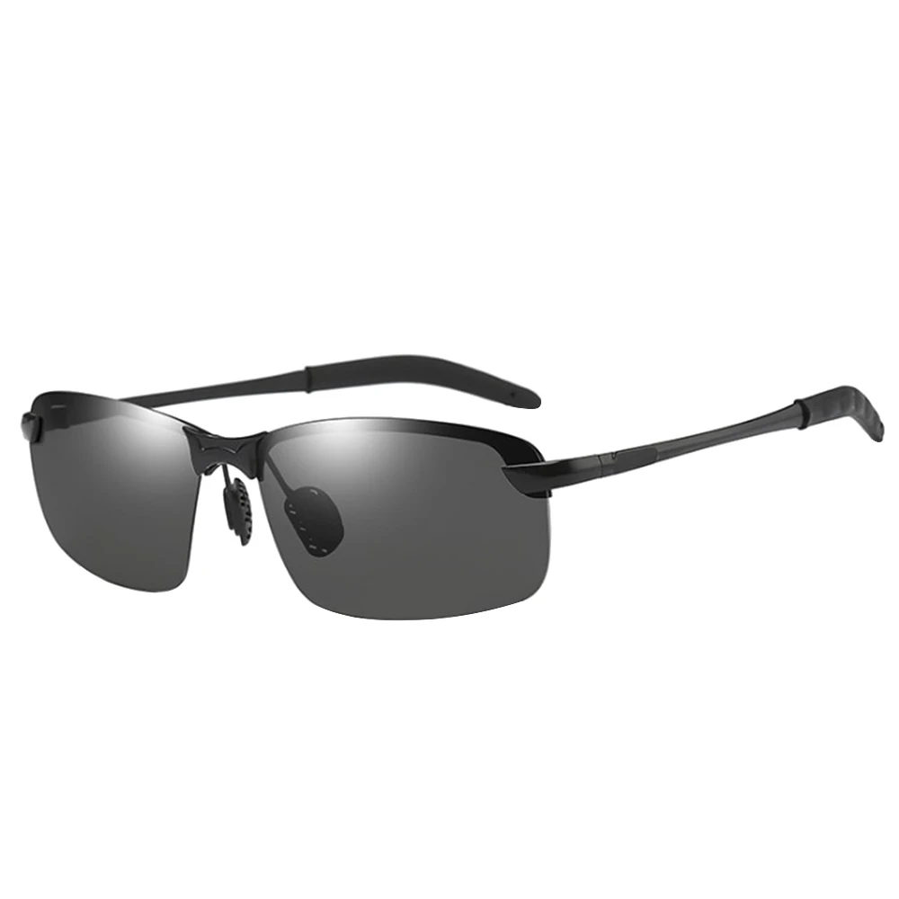 Мужские солнцезащитные очки, поляризованные очки для вождения автомобиля, очки ночного видения, очки ночного видения для вождения - Цвет оправы: A2