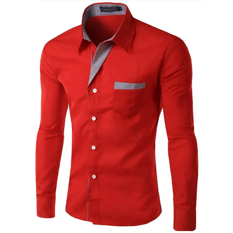 Hot Sale New Fashion Camisa Masculina Long Sleeve Shirt Men Slim fit Design Formal Casual Brand Male Dress Shirt Size M-4XL Hot Sale New Fashion Camisa Masculina Long Sleeve Shirt Men Slim fit Design Formal Casual Brand Male Dress Shirt Size M-4XL
