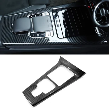 

ABS Interior Auto Car Accessories Front Car Gear Shift Box Panel Frame Cover Trim 1PCS for Mercedes-Benz A-Class W177 2019 2020