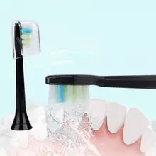 4 pièces tête de brosse à dents électrique universel noir brosse à dents tête de remplacement pour mi mi llet Soocare X3(China)