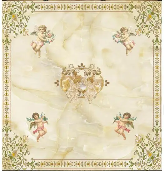 Пользовательские 3d обои 3d потолочные фрески обои Европейский ангел фрески на потолке подвесной потолок спальня настенный Декор