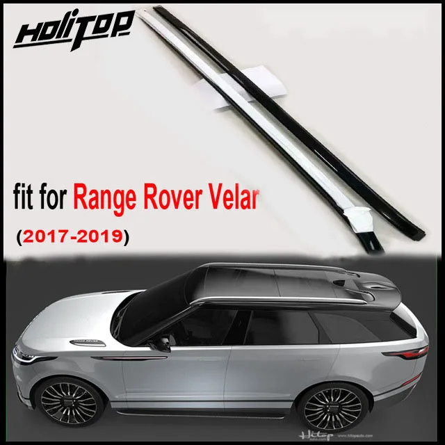 

New arrival roof rail roof rack luggage bar for Range Rover Velar 2017-2019.THICKEN aluminum alloy,ISO9001 quality.with screw.