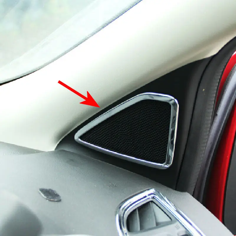 Хромированная накладка на колонку A Pillar для Ford Escape Kuga 2013 18|Лепнина интерьера| |