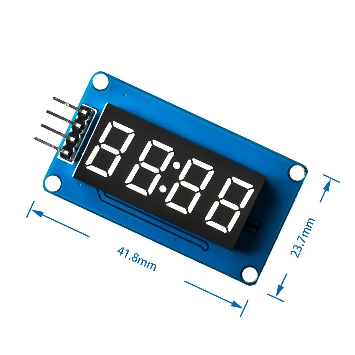 4 биты цифровой пробки светодиодный Дисплей модуль с часами TM1637 Raspberry PI|module raspberry