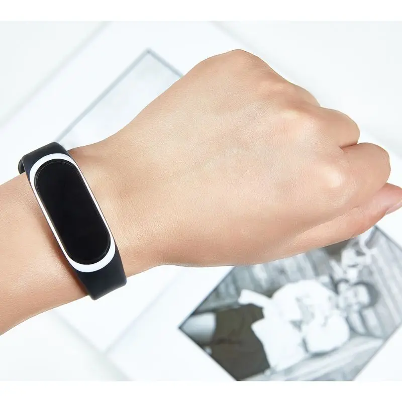 Силиконовый цветной браслет ремешок спортивные часы ремешок для Xiaomi Hey Plus Smartband