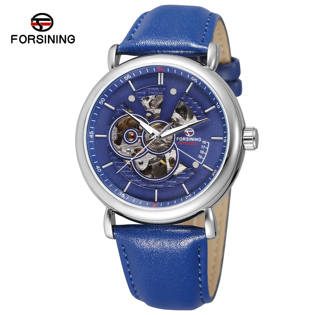 2019 Мужские автоматические механические часы мужские деловые reloj