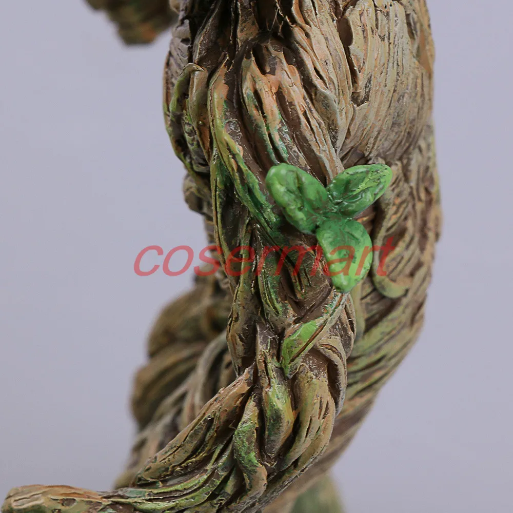 Cos Movie Guardians of the Galaxy 2 Groot Dolls Cosplay Groot Mask Resin Souvenir Accessories Halloween Party Prop (8)