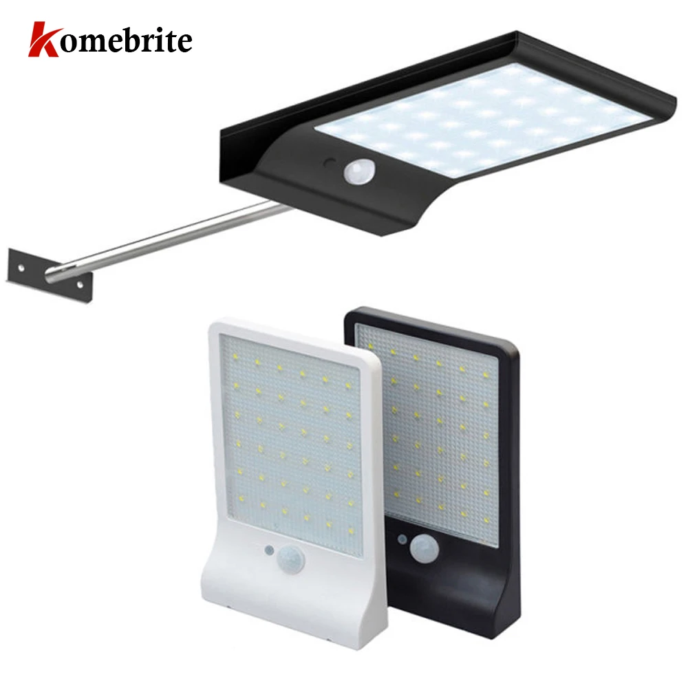 

Outdoor Lighting Solar Light Waterproof 450 Lumen 36 LED Motion Sensor Security Wall Lamp for Home Yard Pathway