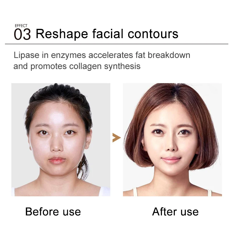  Face Slimming Cream V-shape Face Line Lift Firming Enzyme Thin Cream Fat Burning Moisturizing HB88