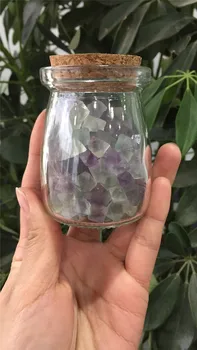 

250g new arrivals 100% Natural colorful octahedron fluorite crystal gemstone healing as collection